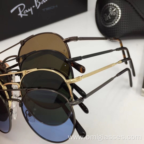 Round Full Frame Sunglasses For Men